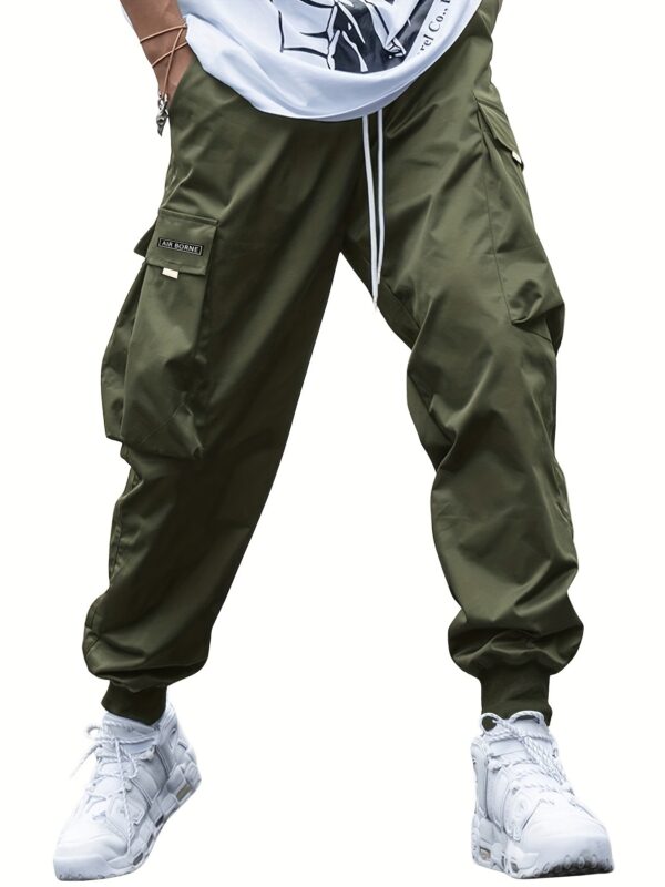 Oversized Cargo Multi-pocket Men's Casual Pants - Image 5