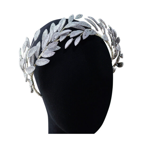 Artificial Zircon Alloy Hair Band - Image 2