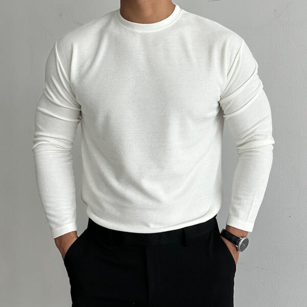 Autumn And Winter Dralon Thickened Men's Undershirt - Image 2
