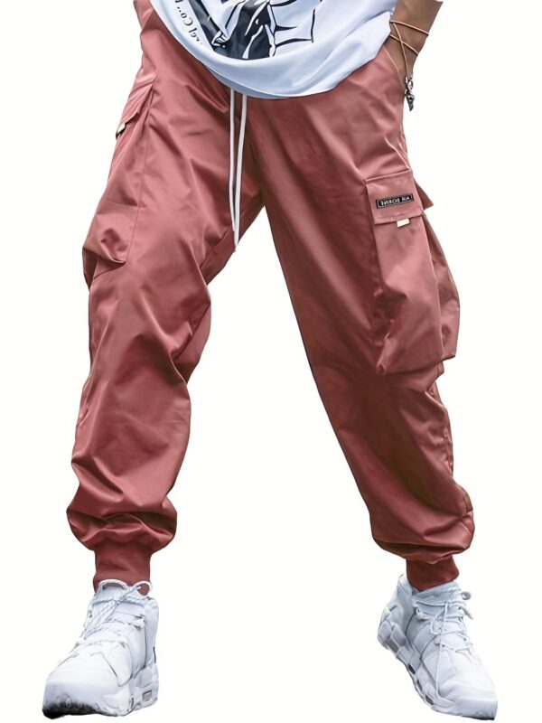 Oversized Cargo Multi-pocket Men's Casual Pants - Image 8