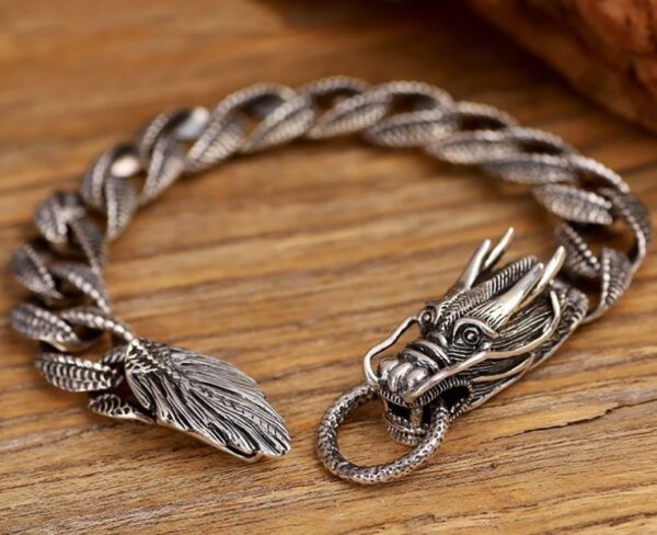 Fashion Creativity Men's Dragon Personality Trendy Bracelet - Image 8